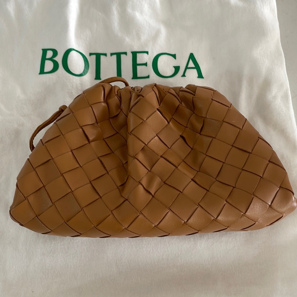 Bottega Veneta mini pouch with crossbody strap